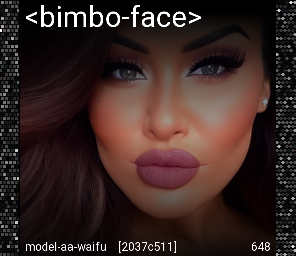 bimbo-face embedding